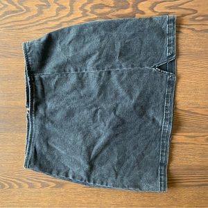 Wild Fable Target 6 Black Denim Skirt